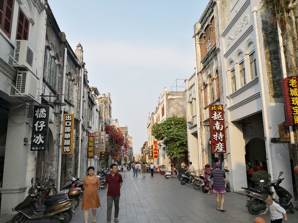 北海——北部湾广场,北海老城及海底世界