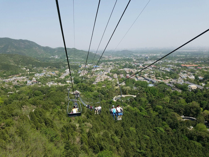 五一的香山