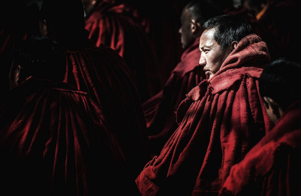 宁玛派(红教)的僧人