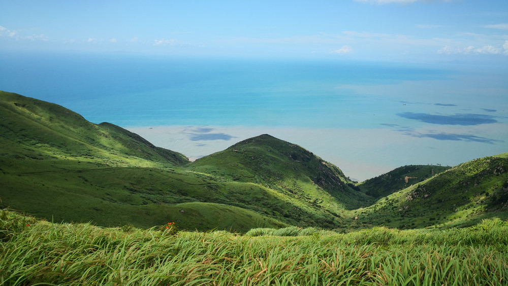 福建嵛山岛】嵛山岛的夏天,山,湖,草,海皆在眼前