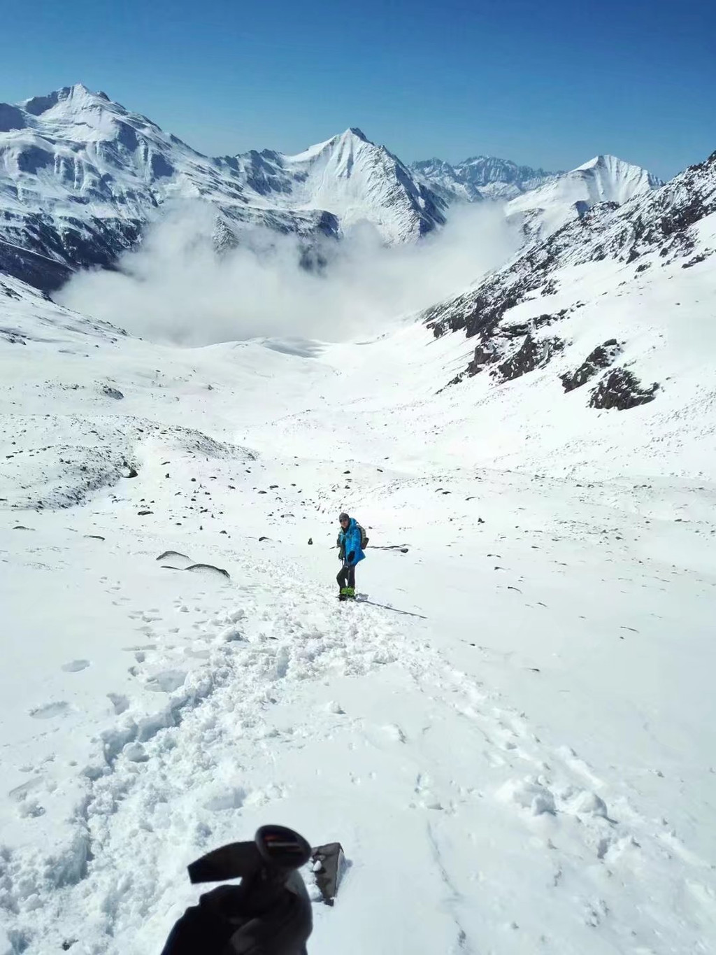 二妹分享四姑娘山雪山攀登照片-第二波