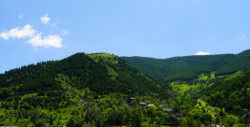 五台山鸟瞰