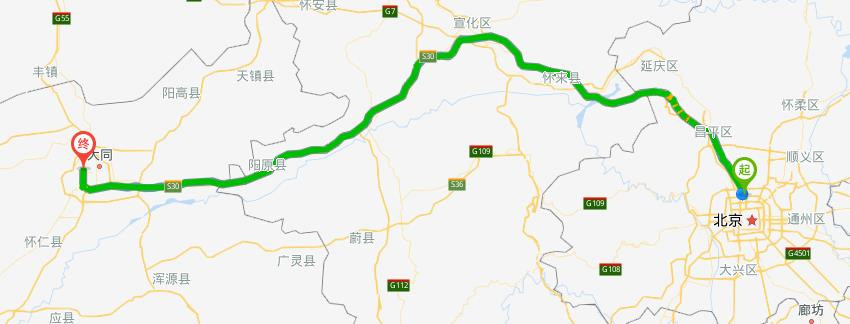 2018年8月12日北京到山西大同自驾3日游