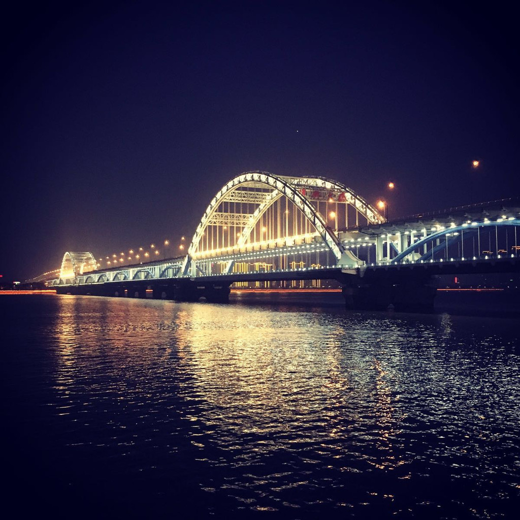 红包我最大# 钱塘江夜色