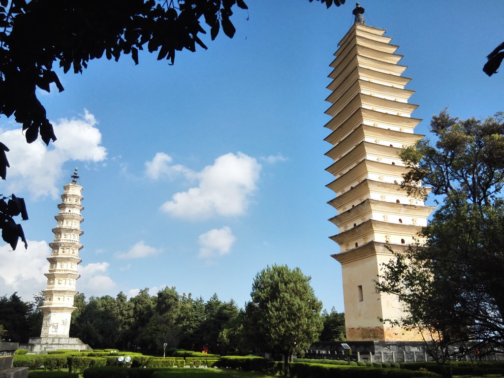 大理纪行之崇圣寺三塔,弘圣寺塔