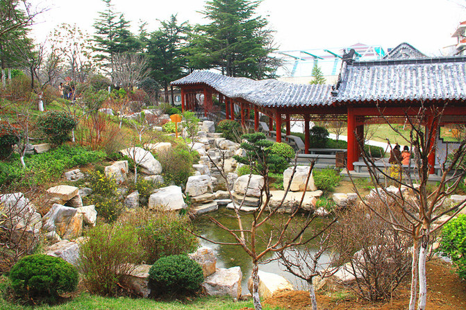 威海环翠楼公园