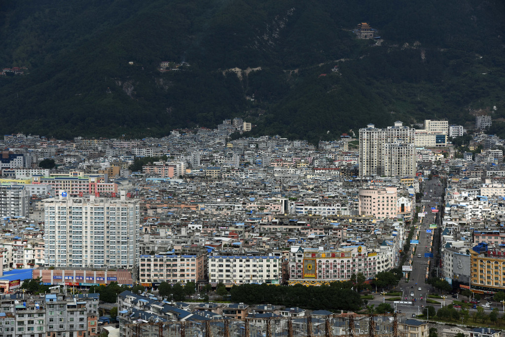 这里是俯瞰霞浦县城全貌的制高点.