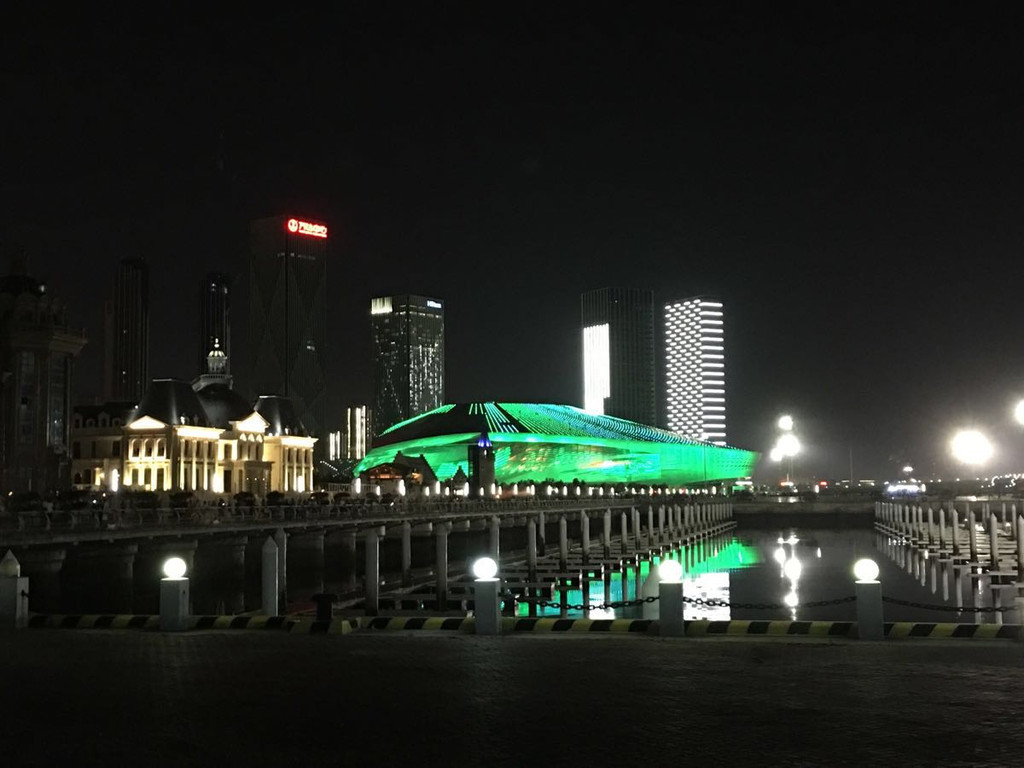 夜大连——夜游大连滨海路 清爽舒适美到哭