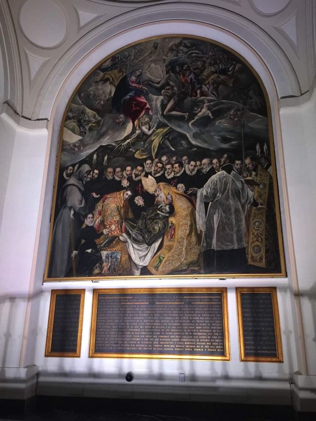 画家格列柯出生在希腊,于1577年到了西班牙,定居在托列多.