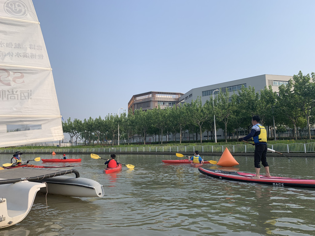 五一欢乐照片集,在上海市区内世博·航伽水上运动基地