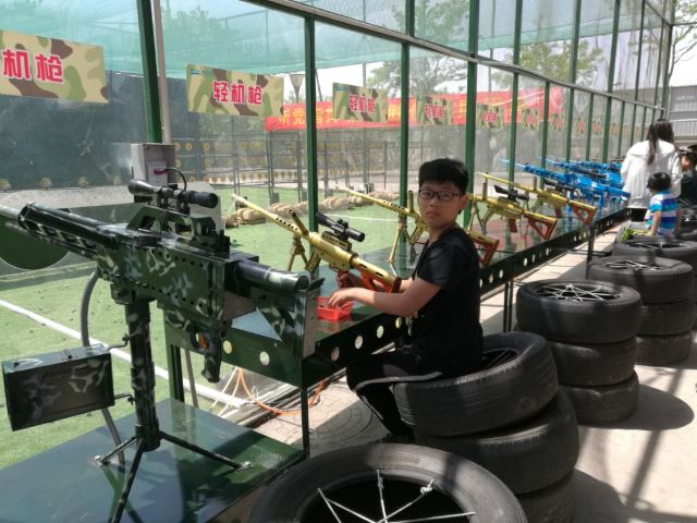 天津滨海新区航母主题公园,儿童娱乐场地,射击场!