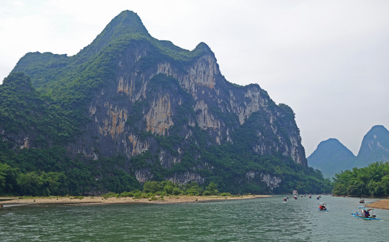 九马画山.你能看出有九匹马吗?