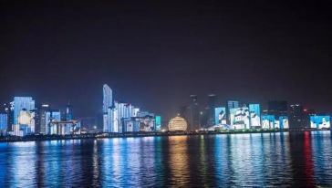 杭州钱塘江钱江新城灯光秀 钱塘江夜游 丽星号游轮一日游【钱塘江夜游