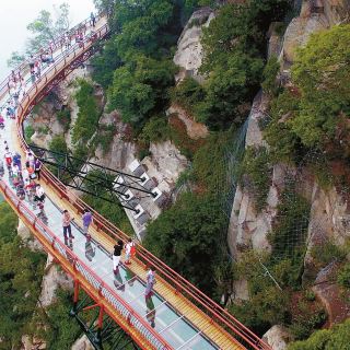 洞 九天山景区 秦岭亚洲第一观光隧道一日游【登山春满中国·醉西安】