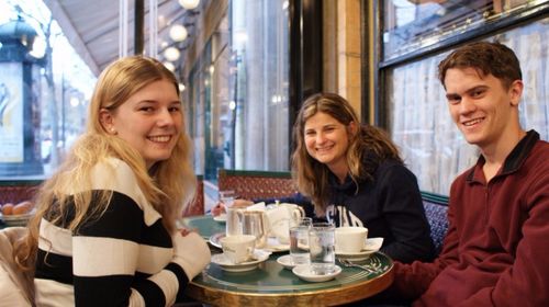 体验法式文化 | 在花神咖啡厅,与法国人面对面对话