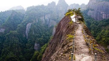 中国广西桂林资源天门山一日游【挑战玻璃观景台/全程