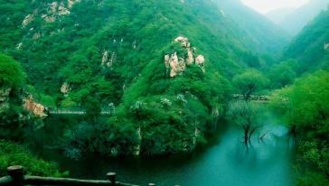 中国山西永济神潭大峡谷一日游