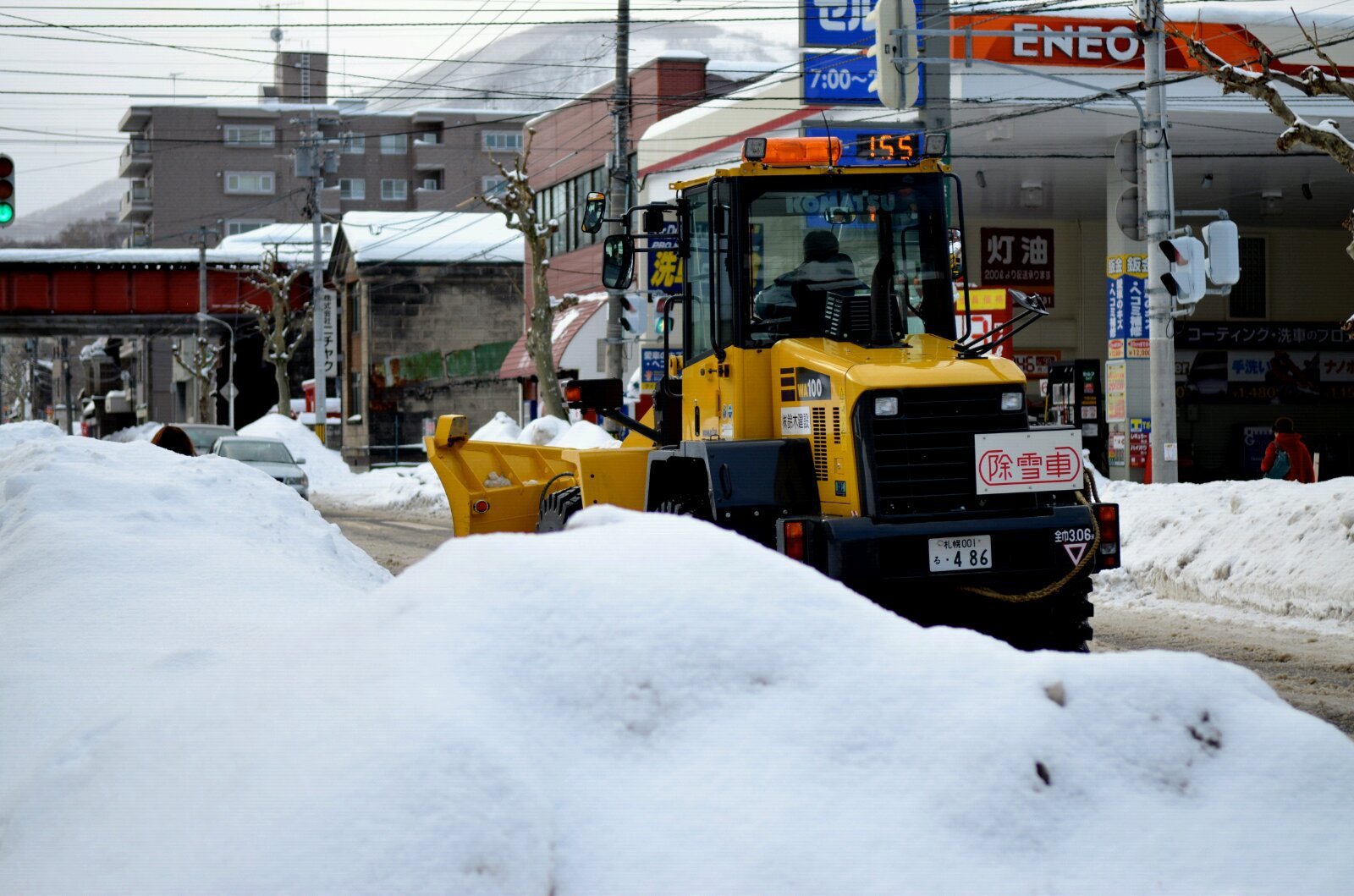 北海道の初雪 北海道雪景温泉11天自助游