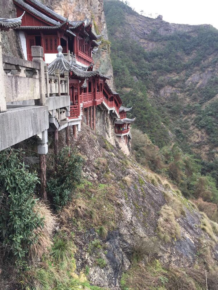 建德大慈岩景区 江南悬空寺