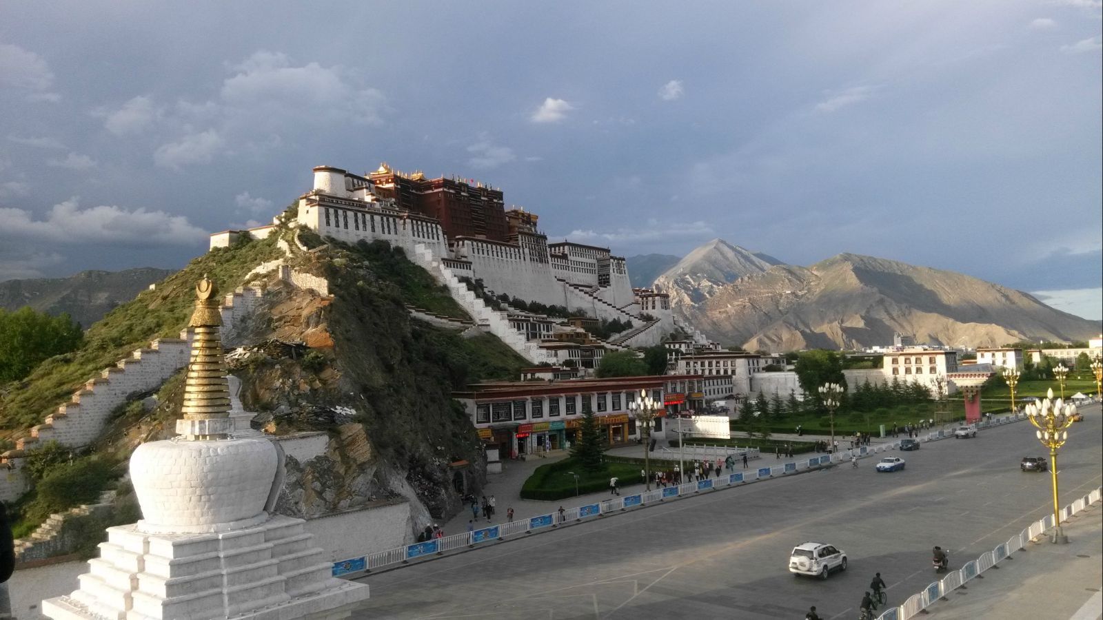 西藏风景明信片