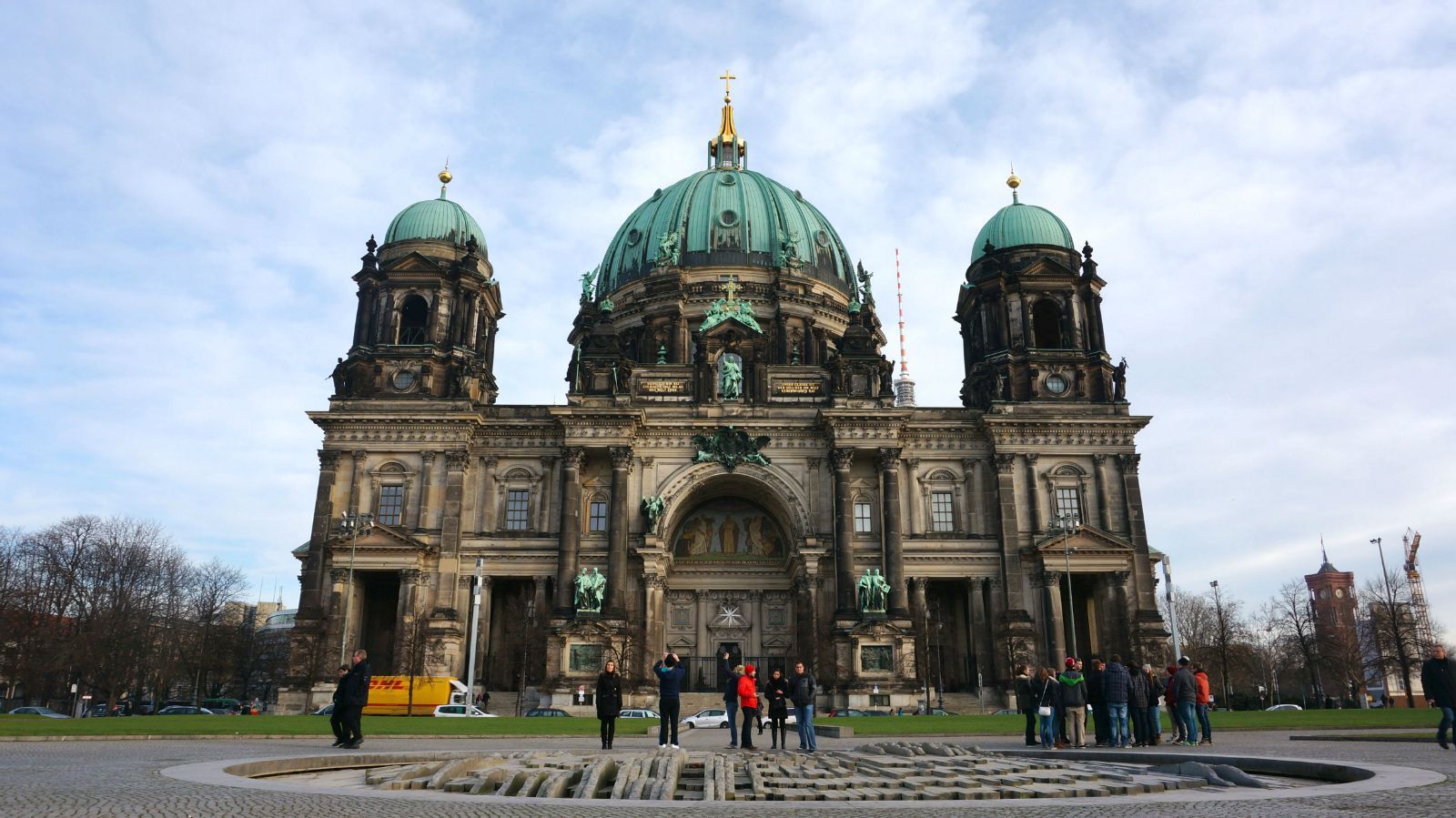 柏林大教堂简笔画内容图片展示