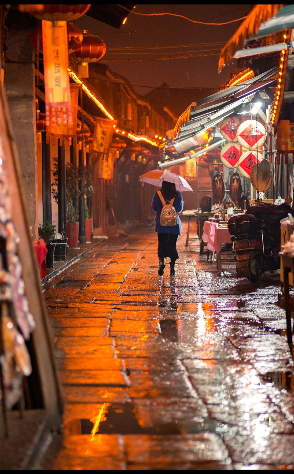 最美不过下雨天——安昌古镇