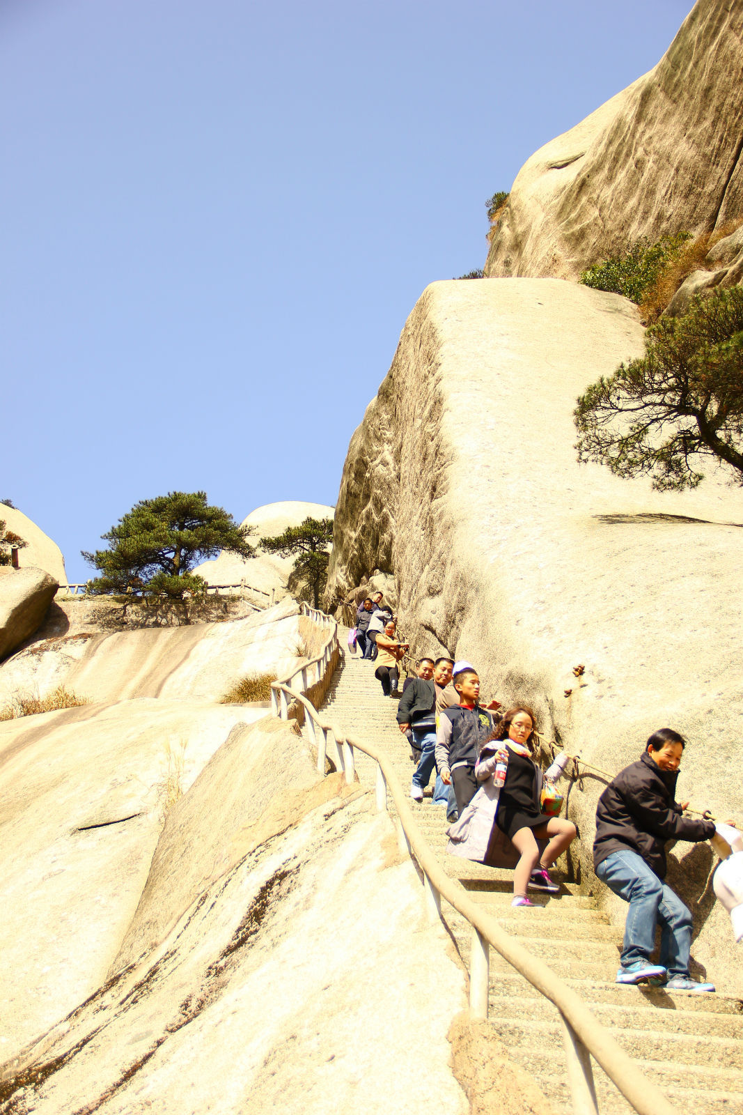 百步云梯 天柱山