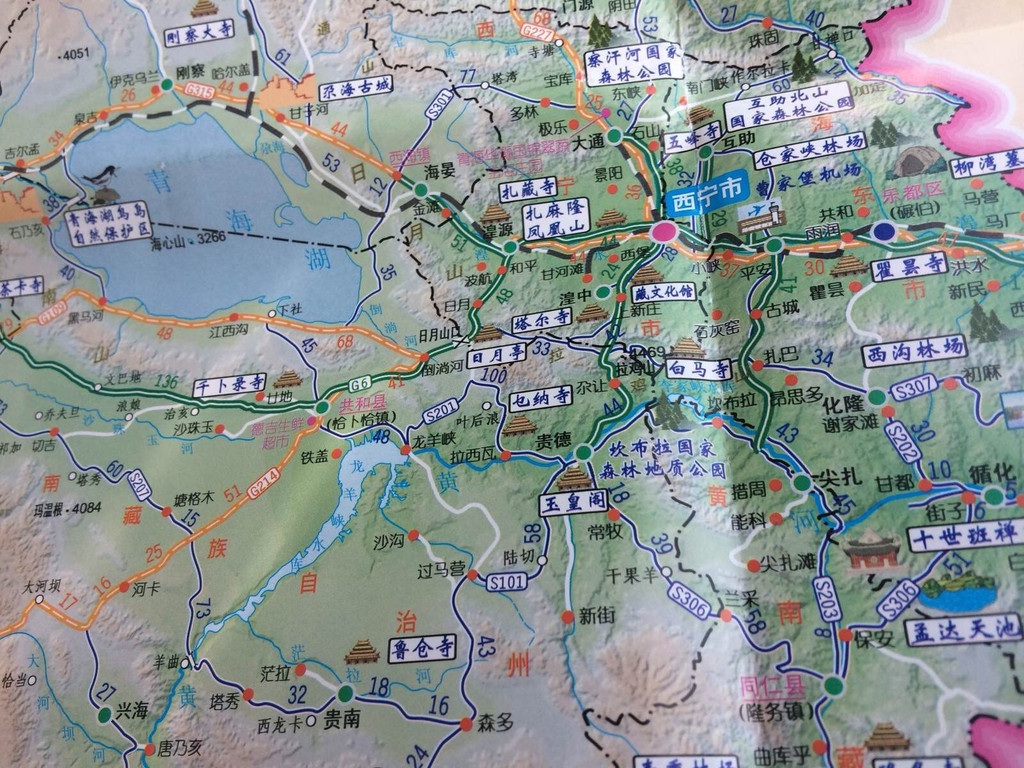 湟中县地图全图展示_地图分享