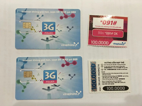 越南电话卡充值多少合适