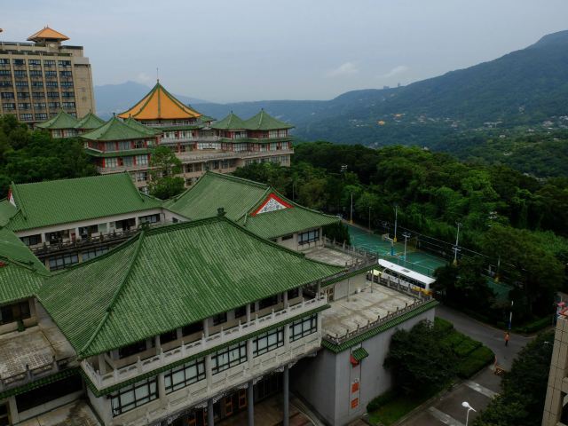 中国文化大学,真的很漂亮,古典中国建筑,典型的台湾颜色 中国文化大学