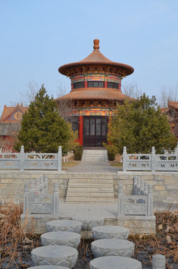 2014年1月29日,潍坊(金泉寺,白浪河绿洲湿地公园,风筝博物馆)