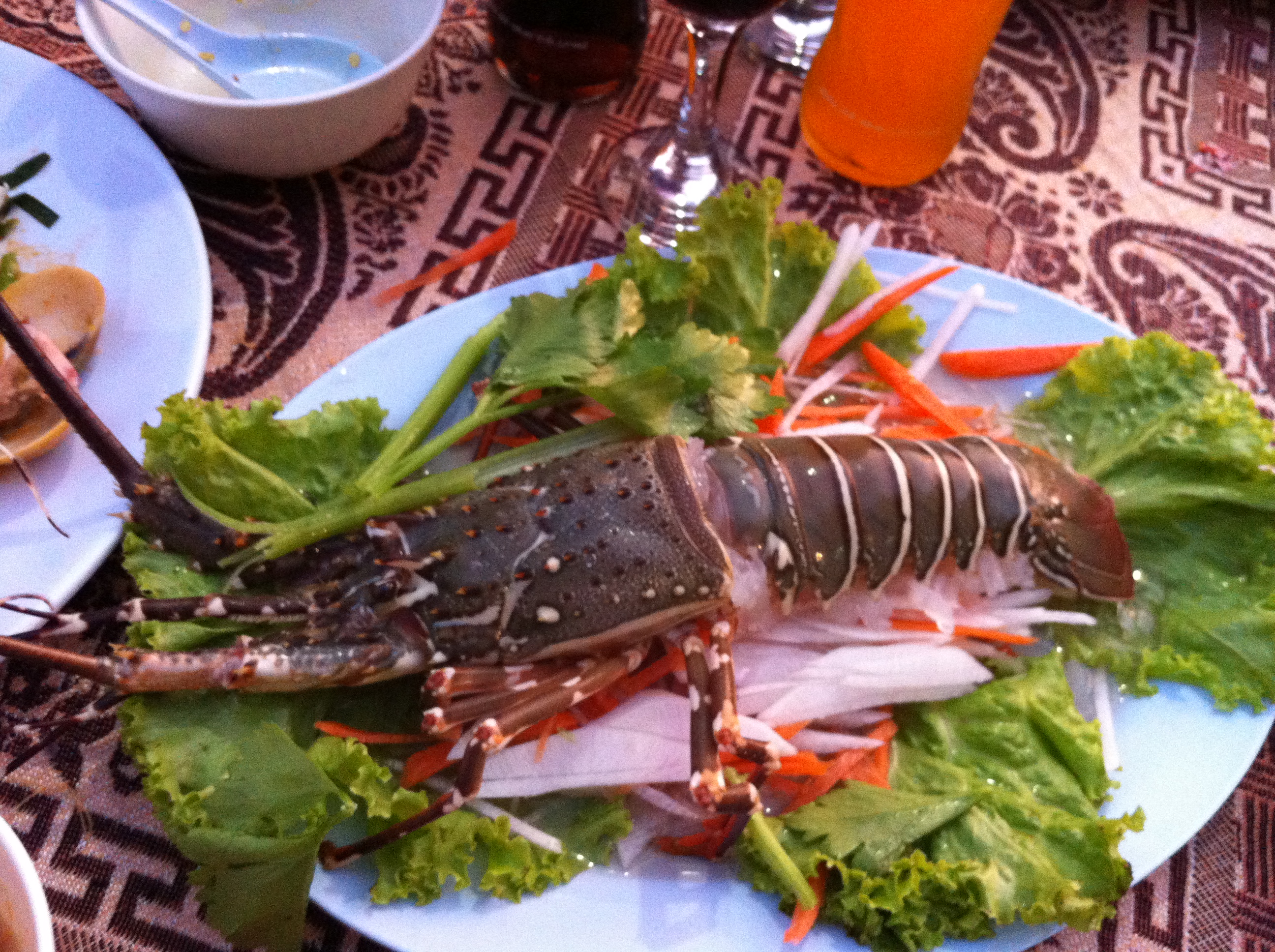 海边吃海鲜大餐