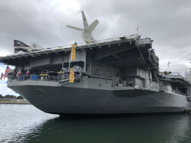 聖地亞哥中途島號航空母艦博物館攻略,聖地亞哥中途島號航空母艦博物