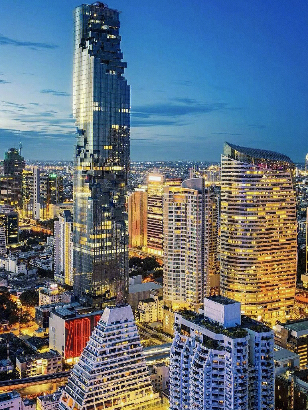 泰国|曼谷最高建筑王权云顶大京都大厦