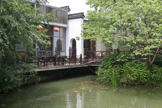 的印记:2016年6月8日杭州西溪湿地公园2——西溪湿地中区——烟水渔庄