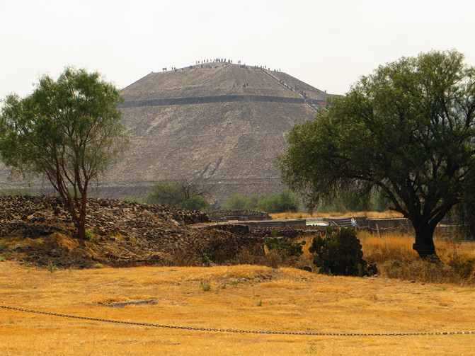 去墨西哥探寻玛雅文明的秘密1 --太阳金字塔月亮金字塔
