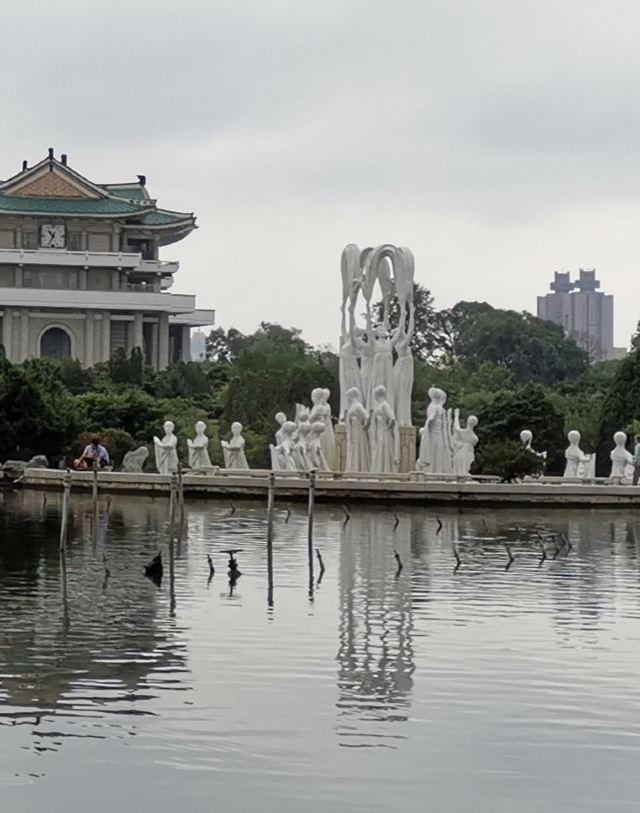 万寿台喷水公园