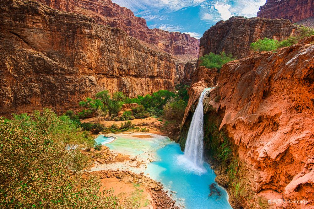 美国红岩峡谷国家保护区 火焰谷州立公园一日游【探秘土著文化/饱览