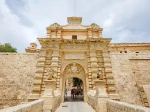 Mdina Main Gate - Baroque gateway