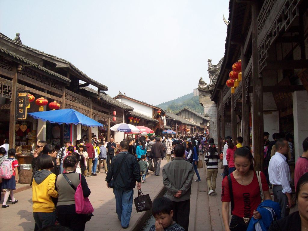 四川阿坝藏族自治州黑水县彩林与成都秋之旅