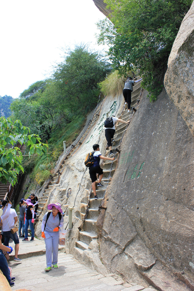 自古华山一条路最完整登山历程西安洛阳五天四夜双城记