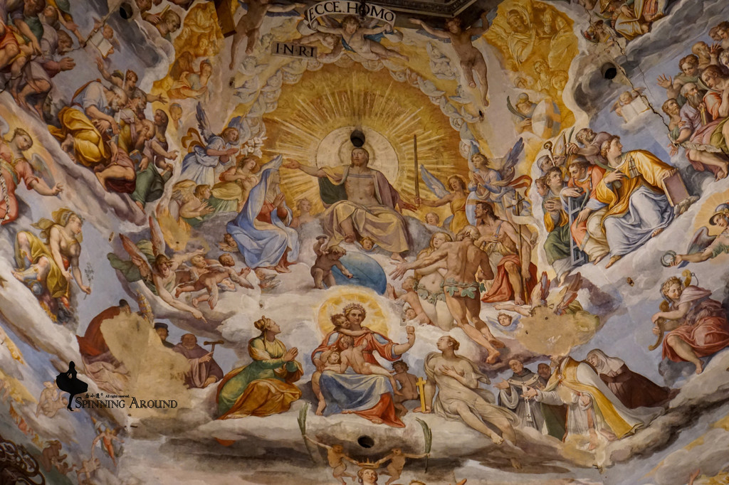 天使唱詩班與耶穌受難記樂器 c christ, marthe last judgement