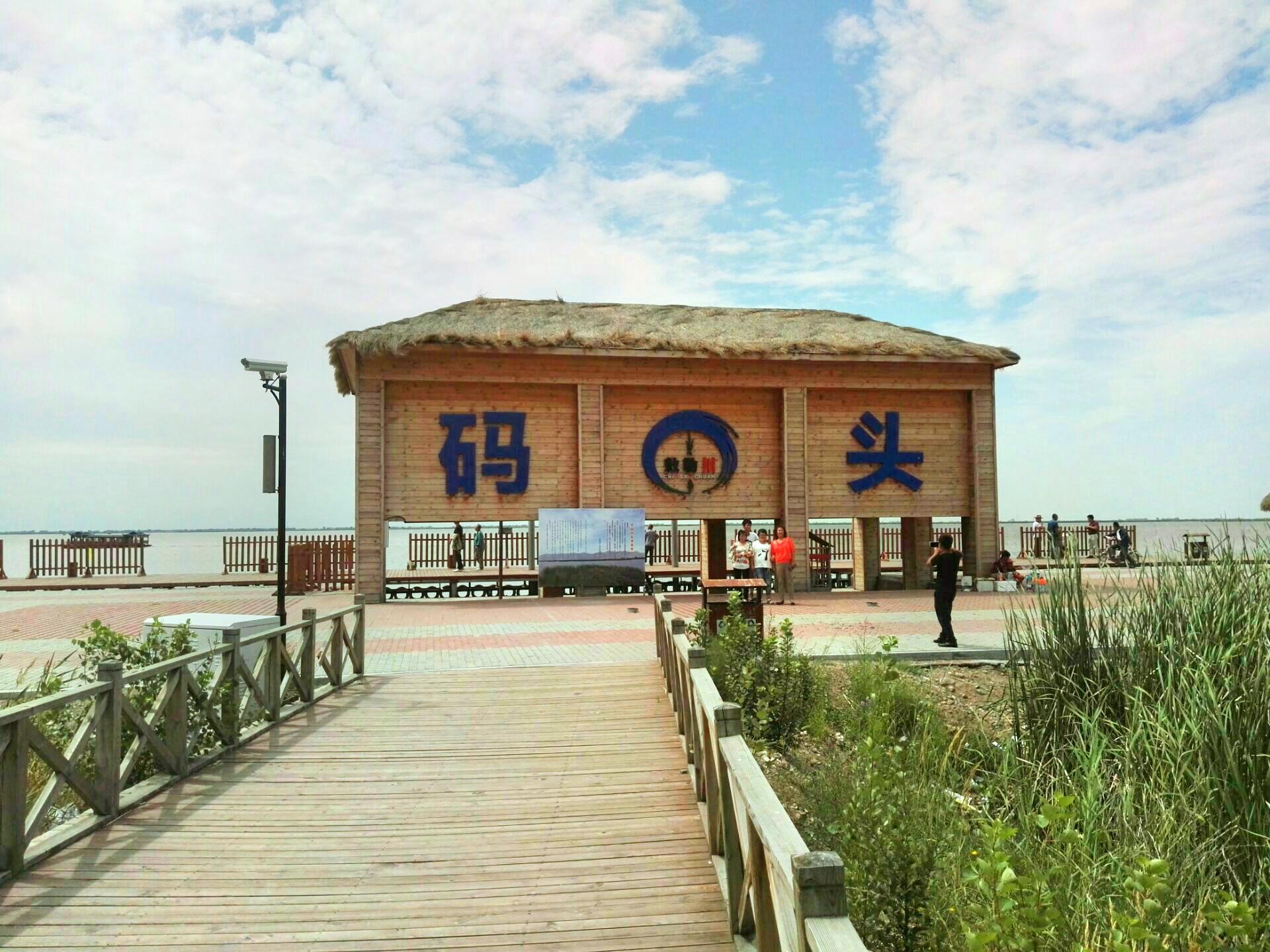 哈素海码头