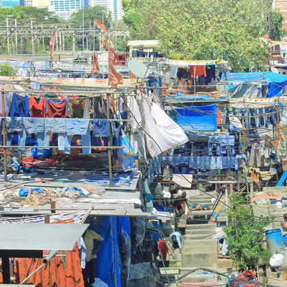 印度孟买孟买电影基地+达哈维贫民窟一日游