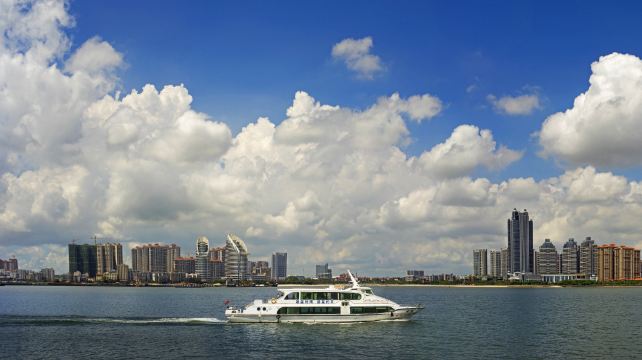 湛江红嘴鸥游船东海岛一日游4人起订湛江市区上门接送