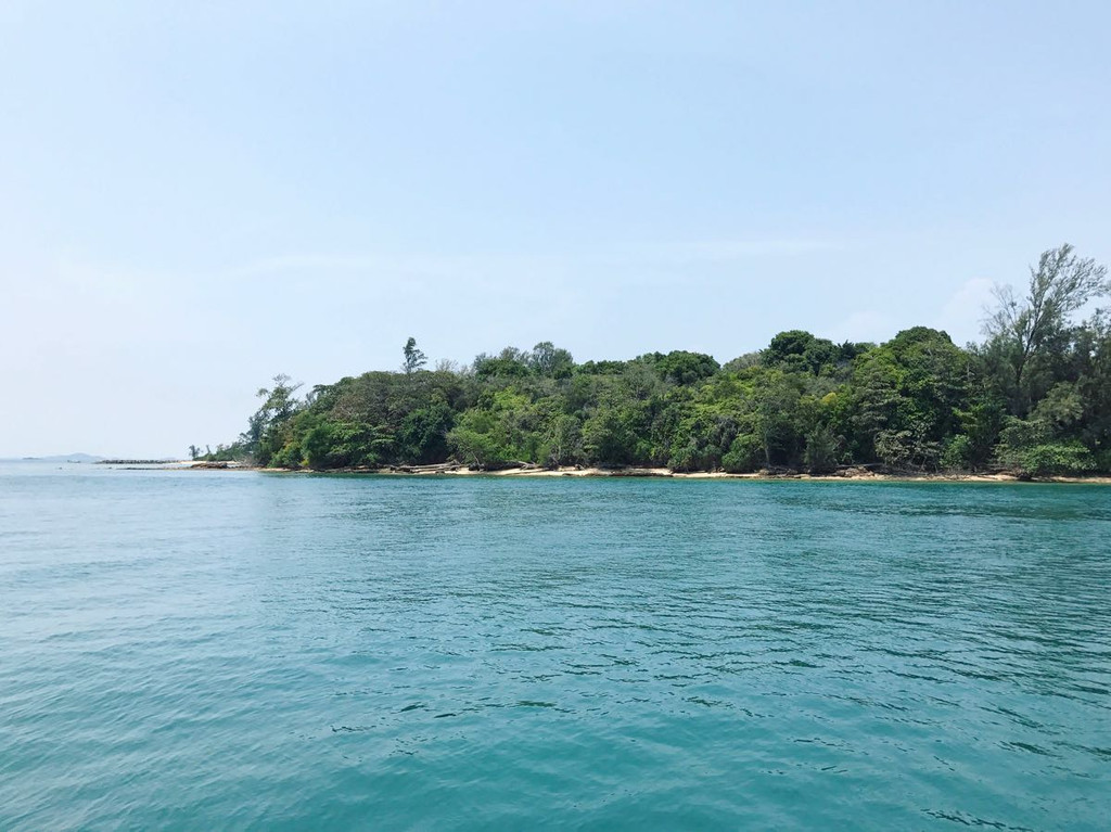  離開龜嶼島