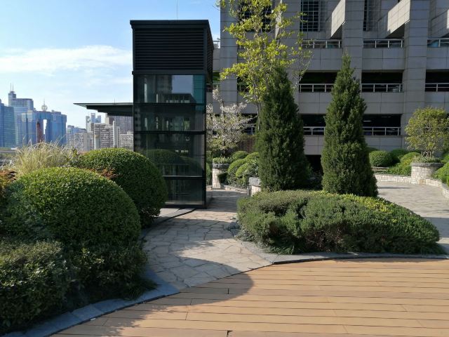 k11购物艺术中心空中花园