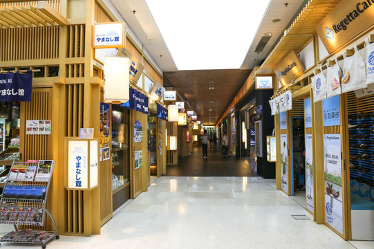 位于商场6楼的东京街,还原了日本街道和小铺