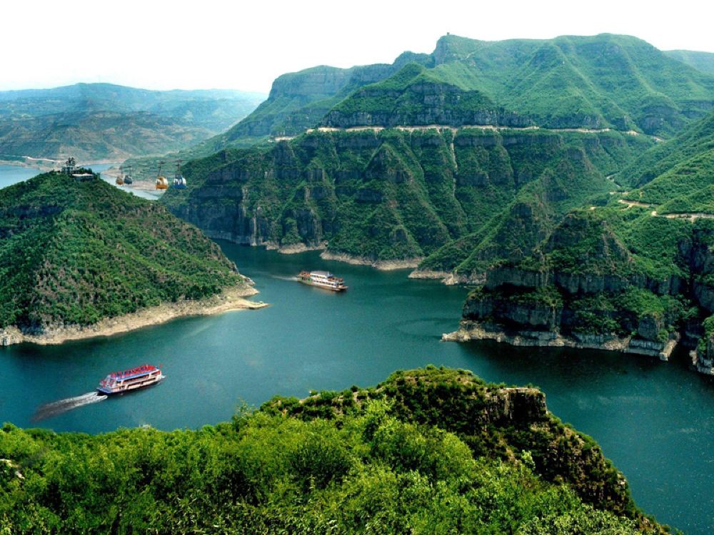 河南黄河三峡景区图片图片