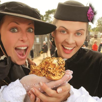 墨尔本疏芬山金矿城+圣安妮酒庄一日游-复古淘金体验优选亲子游